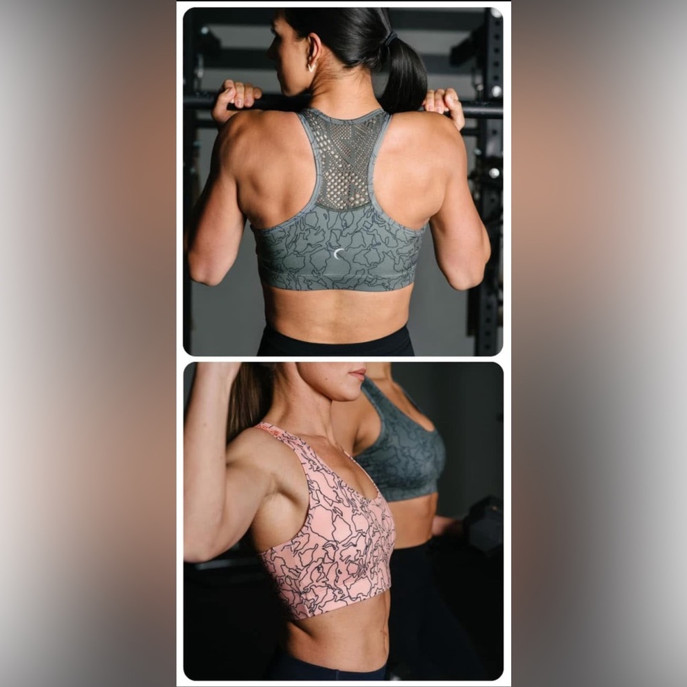ZYIA Olive Topo RC Bomber Bra - Picture 4 of 8